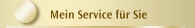 Mein Service für Sie